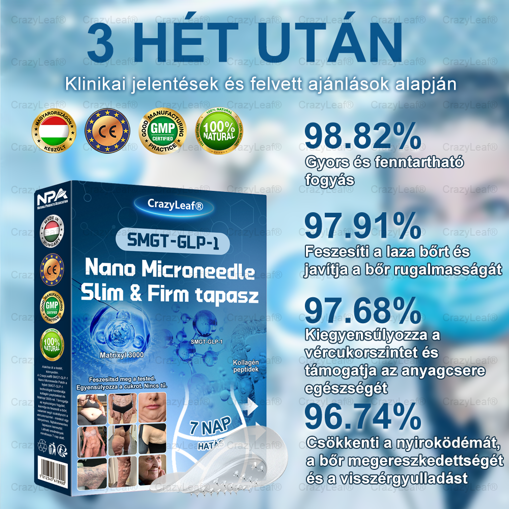 Csak 5 doboz maradt! – HOUKEA® GLP-1 Tapasz 40% kedvezménnyel | Zsírégetés, Vércukor-egyensúly, Bőrfeszesítés 7 nap alatt! Ne hagyd ki a lehetőséget - ez az ajánlat csak jövőre jön újra. Cselekedjen gyorsan! 180 napos pénzvisszafizetési garancia!！
